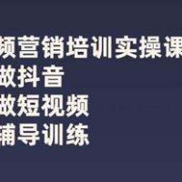 【短视频营销培训实操课程合集】教你快速入门做抖音短视频 b11572