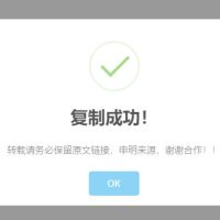 wordpress教程：WordPress美化-复制弹出提示框