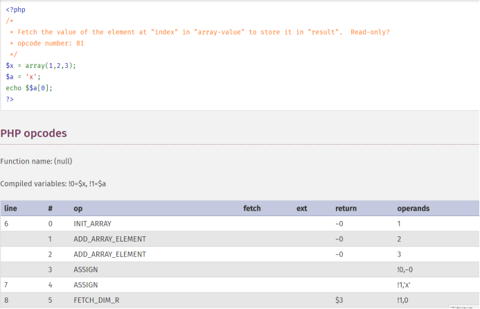 php opcodes通过vld查看opcodes教程  第8张